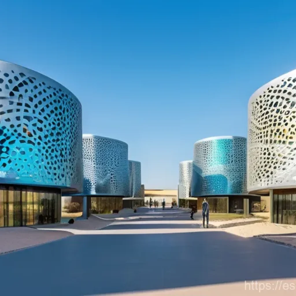 이스라엘의 주요 지역 경제 발전 - **Cyber Oasis in the Desert: Beersheba's Tech Hub**
    A vibrant, futuristic image of Beersheba's C...