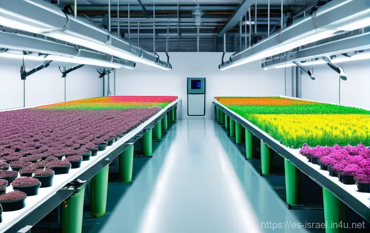 이스라엘의 농업 혁신 박람회 - **Prompt:** "A visionary depiction of a bustling, modern metropolis skyline featuring a prominent, s...