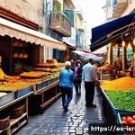 이스라엘의 주요 도시 텔아비브의 특징 - Vibrant Gastronomic Journey in Tel Aviv's Carmel Market**
An incredibly vibrant and bustling scene i...